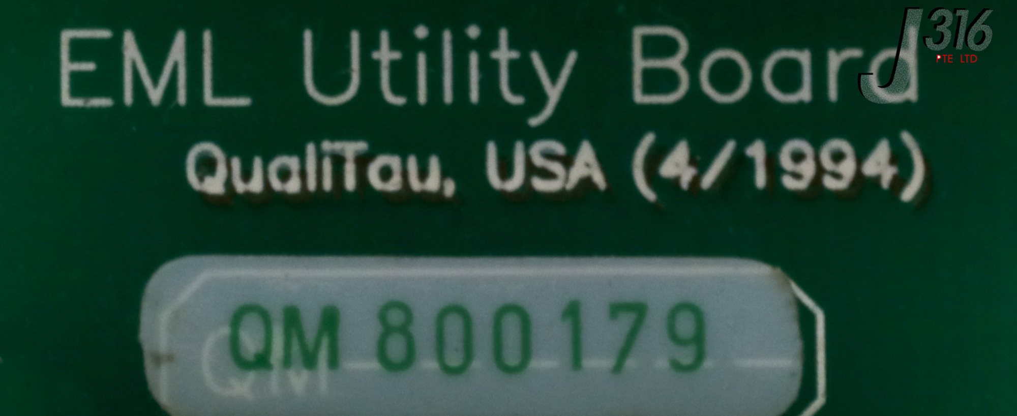 14117 QUALITAU PCB, EML UTILITY BOARD QM800179 | eBay